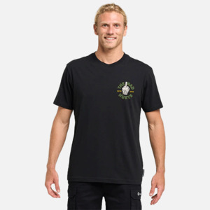 The Mad Hueys: The Mad Hueys Birdie Tee - Black