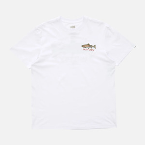 Salty Crew: Salty Crew Trout Mount Premium SS Tee- White