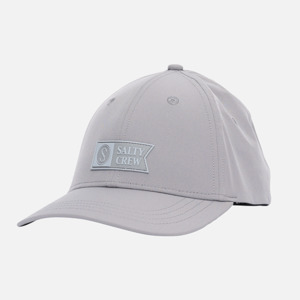 Salty Crew Apex Elastic 6 Panel Cap - Grey