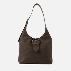 Rusty Rodeo Suede Shoulder Bag - Pinecone