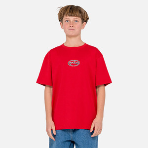 Rusty: Rusty Boys Turbo Tee - Vintage Red