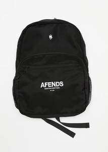Afends: Afends Creator Recycled Backpack - Black