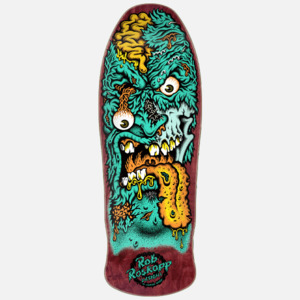 Santa Cruz: Santa Cruz Roskopp face Two Reissue Deck - 9.9