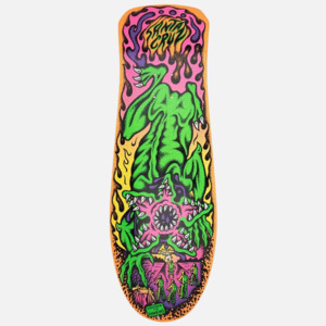 Santa Cruz Stranger Things Salba Demogorgon Deck - 10.3