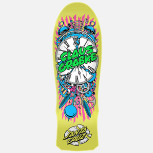 Santa Cruz: Santa Cruz Grabke Exploding Clock Reissue Deck - 10.04