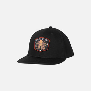 Salty Crew: Salty Crew Tako Club Boys Snapback Cap - Black
