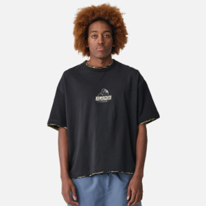 XLarge Double Layer Gorilla Fit Tee - Pigment Black