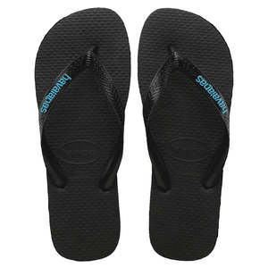 Havaianas Logo Filete - Black Blue