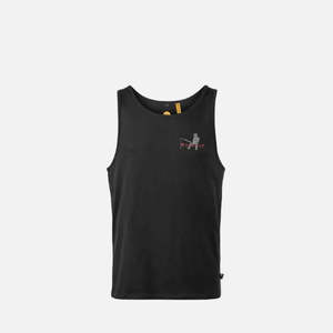 Desolve Nowhere To Be Singlet - Black