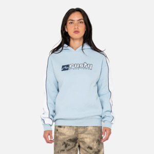 Rusty: Rusty Hailstone Panelled Hood - Retro Blue