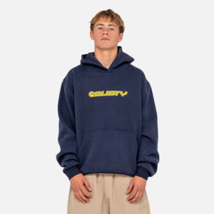 Rusty Flip Daddy 2.0 Hooded Fleece - Navy Blue