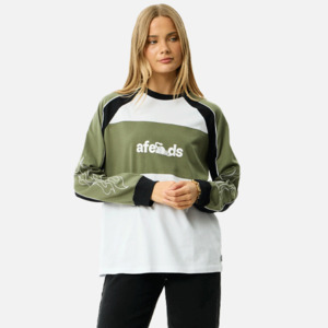 Afends Dirts LS Tee - Deep Olive