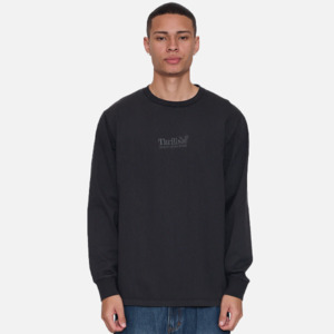 Thrills: Thrills Workwear Embro Merch Fit Long Sleeve Tee - Pirate Black