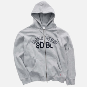 S-Double Chuck Fleece Zip Hood - Grey Heather
