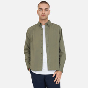 Mens Shirts 1: Huffer Case Shirt - Khaki