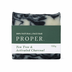 Products: Activated Charcoal & Tea Tree Face Bar Proper