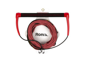 Ronix: RONIX Combo 3.0 - Hide Grip 1.15" Dia. w/70ft. 4 - Sect. Hyb. Solin Rope (Red)