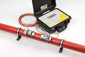 Micronics Flowmeteers: Micronics Portaflow 440IP Portable Clamp-on Flow Meter (Ext Battery)
