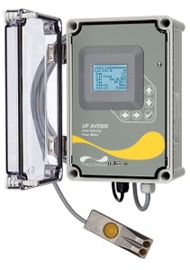 Micronics Flowmeteers: Micronics - UF AV5500 - Dedicated Area-Velocity Flow Meter