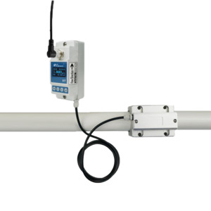 Pipe Mounted Ultrasinoc Flowmeters: Clamp on ST-R Series - Remote Display Ultrasonic Flowmeters