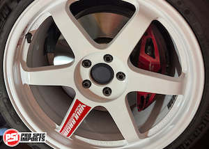 Rays TE37SL Centre Caps - A90 (MK5) Toyota Supra - Plastic, 66.5 to 73.1 Hubcentric