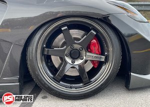 Nissan Hubcentric Centre Caps: Rays TE37SL & TE37 Centre Caps Billet CNC Aluminium - Suit Nissan GTR (and other 4WD) Also suits larger TE37SL sizes found on 350Z, 370Z, 66.1mm Hub ring hubcentric - 41mm Height