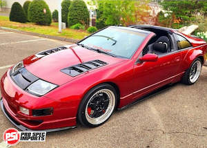 Work Meister S1 3P Centre Caps 'Z' Logo to suit Nissan 300ZX, 350Z, 37&hellip;