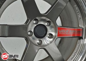 Suit Rays TE37SL Centre Caps 'Plain Top' to suit all Nissan - Skyline,&hellip;