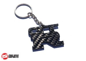 Nissan Gtr Range: 100% Carbon Fibre GTR Keychain