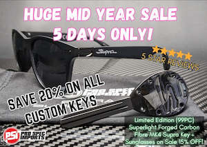 Limited Edition (99pc) Superlight Forged Carbon Supra Key + Polarized Supra Sung&hellip;