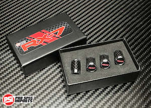 RX-7 Carbon Fibre Tire Valve Stem Caps For Mazda RX7, FD, FC, SA, FB, RX-7, 12A,&hellip;