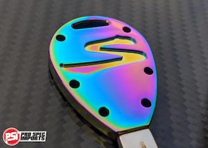 Titanium Car Keys: Neo Chrome - Titanium Mk4 Supra Key
