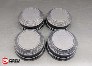 Hubcentric Centre Caps Full Range: Work Meister S1 2P 15" Centre Caps, Suit 4x100 PCD Toyota - 54/60mm Hubcentric, MR2 AW11