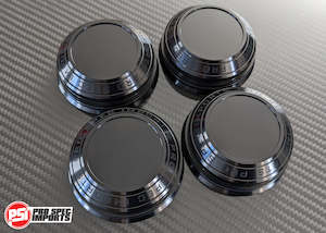 Hubcentric Centre Caps Full Range: Rays TE37SL and TE37 Centre Caps - Billet CNC Alloy - To Suit Mazda RX7 FD, FC, Cosmo, RX8