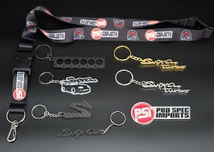 Mk4 Supra Keychain & Lanyard 8pc Set