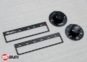 Euro Supra Interior - Carbon Edition HVAC 6pc Combo