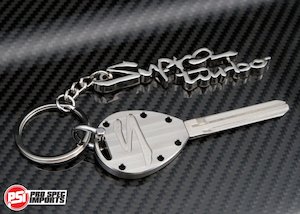 Euro Lhd Mk4 Supra 93 98 Interior: Machine Finish - Titanium Supra Key