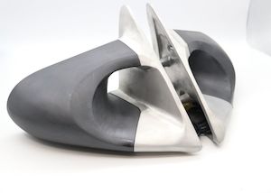 Kabuki Aero Mirror (Ganador Style) - Toyota Aristo (JZ161) (Lexus GS300)