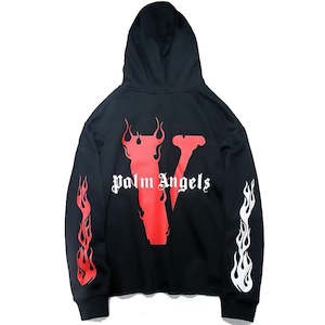 Vlone: Vlone X Palm Angels Hoodie