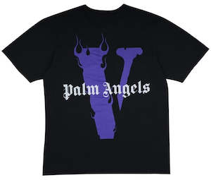 Vlone: Vlone X Palm Angels tee