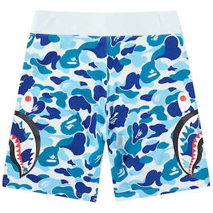 BAPE Big ABC Camo Side Shark Sweat Shorts