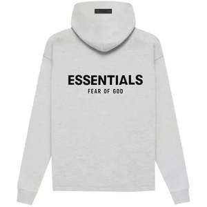 Fear of God Essentials Hoodie 'Light Oatmeal' (SS22)