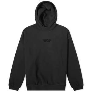 Essentials: Fear of God Essentials Hoodie Black