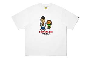 T Shirts: BAPE x Spotify x Central Cee Baby Milo Relaxed Fit Tee