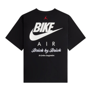 T Shirts: Jordan x Nigel Sylvester Bike Tee Black (2025)