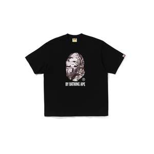 BAPE Tree Edge Camo By Bathing Ape Relaxed Fit Tee Black