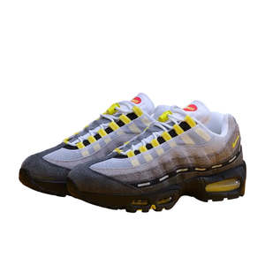 Nike: Nike Air Max 95 SP Undefeated Geo Shanghai Opti Yellow
