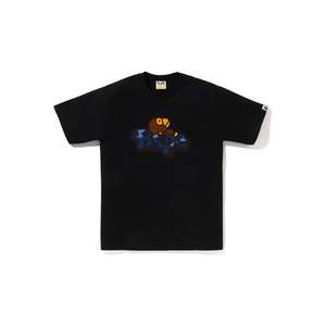 BAPE Color Camo Milo On Bape Tee Black/Navy