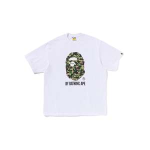 Bape: BAPE ABC Dot Camo By Bathing Ape Relaxed Fit Tee White