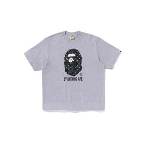 BAPE ABC Dot Camo By Bathing Ape Relaxed Fit Tee Gray